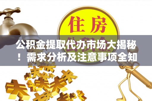 西林公积金提取代办市场大揭秘！需求分析及注意事项全知道