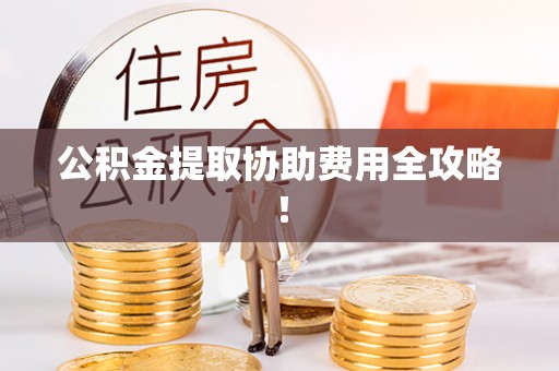 西林公积金提取协助费用全攻略！